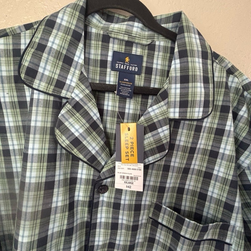 Stafford men's pajama‎ set XXL
